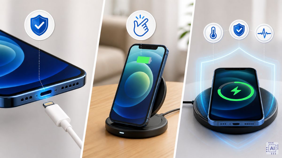 Ưu điểm khi sử dụng sạc không dây trên iPhone 12