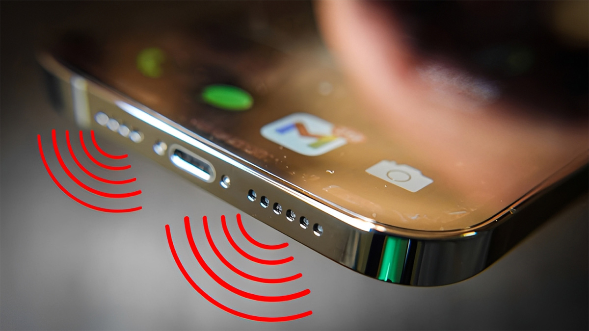 Hệ thống loa và độ rung phản hồi trên iPhone 12 cũ