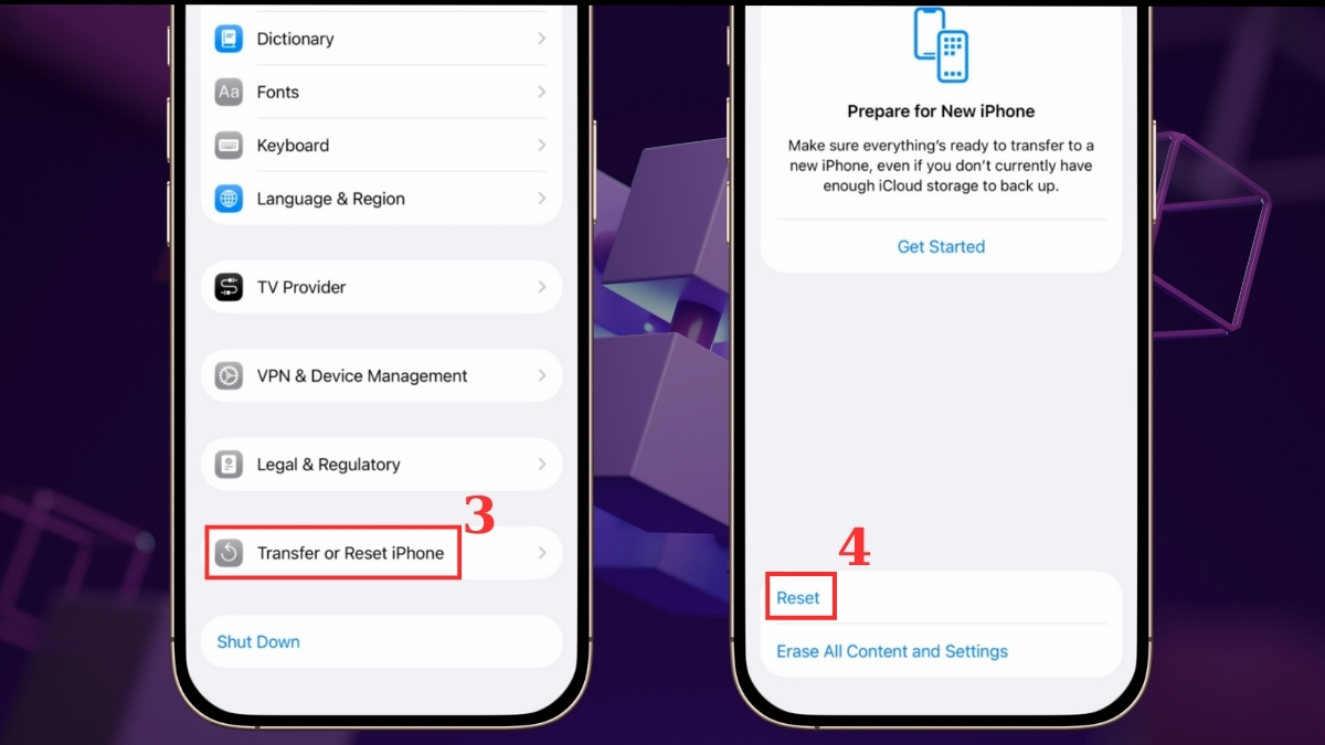 Khôi phục máy về cài đặt mặc định khi iPhone 12 Pro Max bị đơ màn hình - bước 2