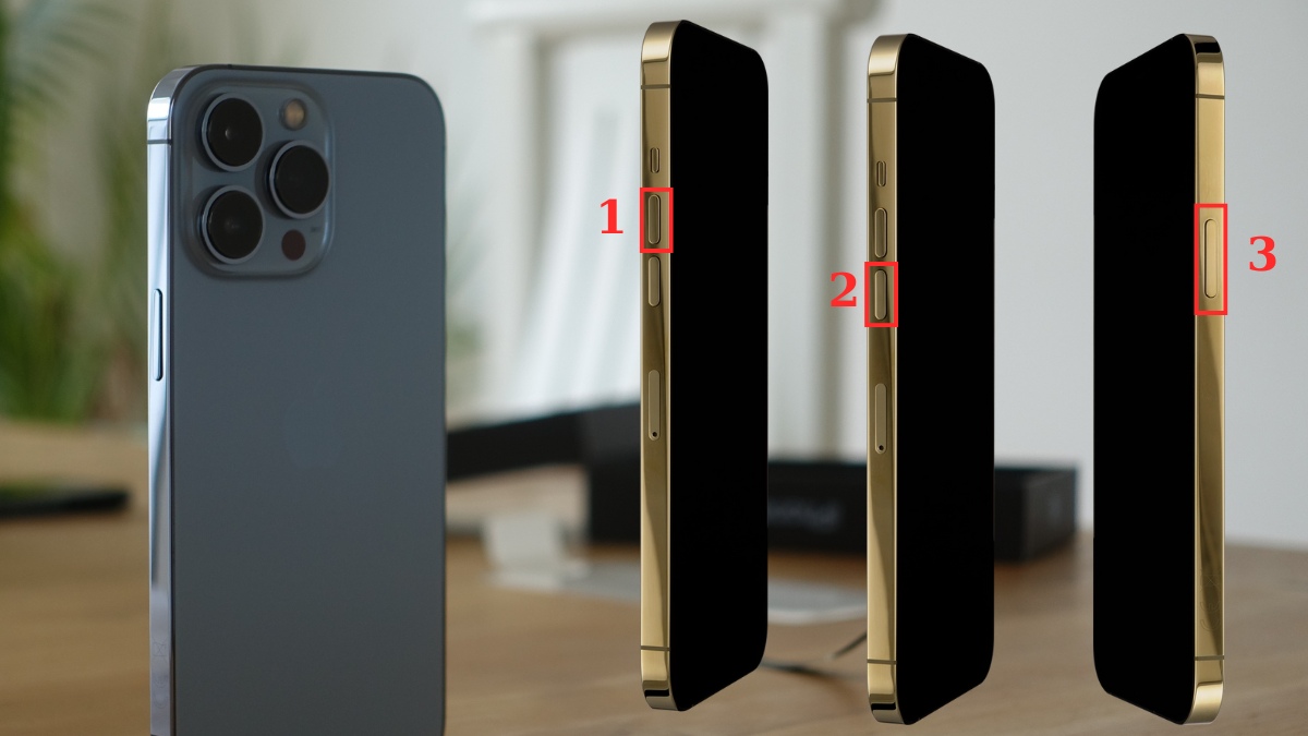 Thực hiện force restart khi iPhone 12 Pro Max bị đơ màn hình