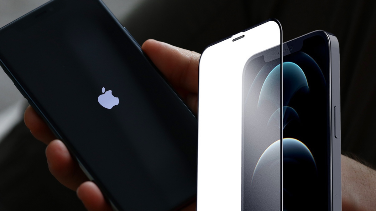 Thay miếng dán màn hình khi iPhone 12 Pro Max bị đơ màn hình