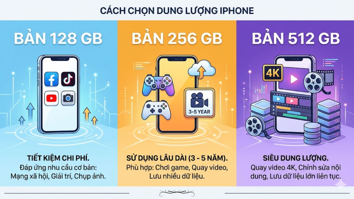 Nên chọn iPhone 13 128 GB hiện nay