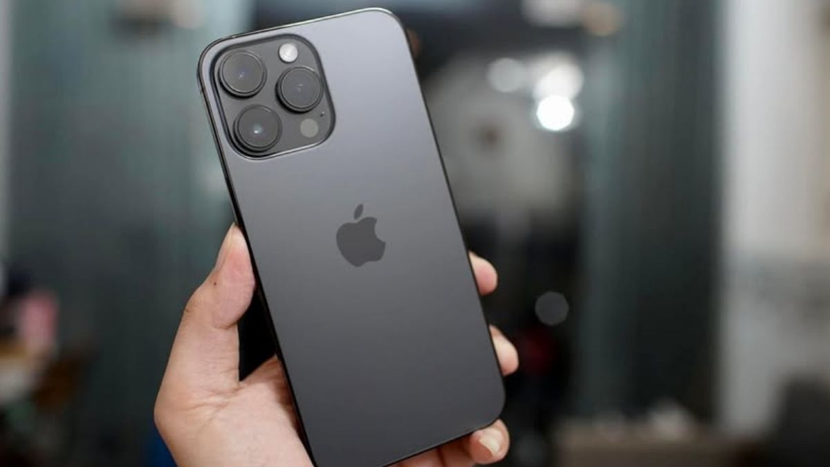 Hình ảnh thực tế iPhone 14 Pro Max màu đen