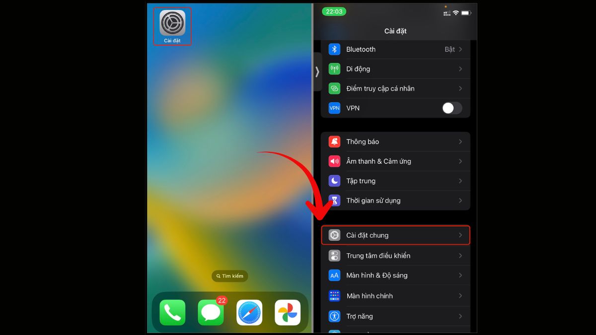 Cách test iPhone 14 Pro Max màu đen cũ - bước 2