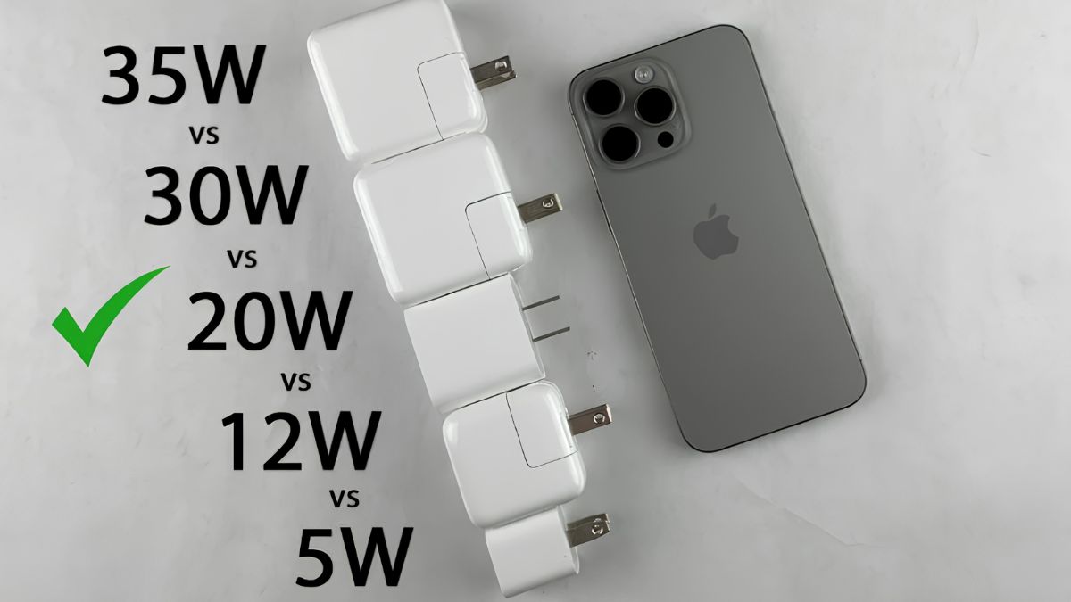 iPhone 15 Pro Max hỗ trợ sạc nhanh lên tới 27W