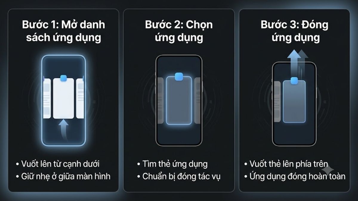 Khắc phục iPhone 17 bị nóng máy bằng cách xóa ứng dụng chạy nền - bước 1