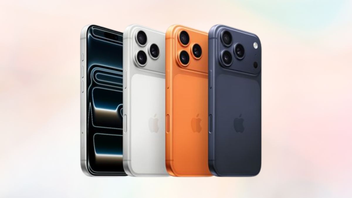 iPhone 17 Pro không có màu hồng