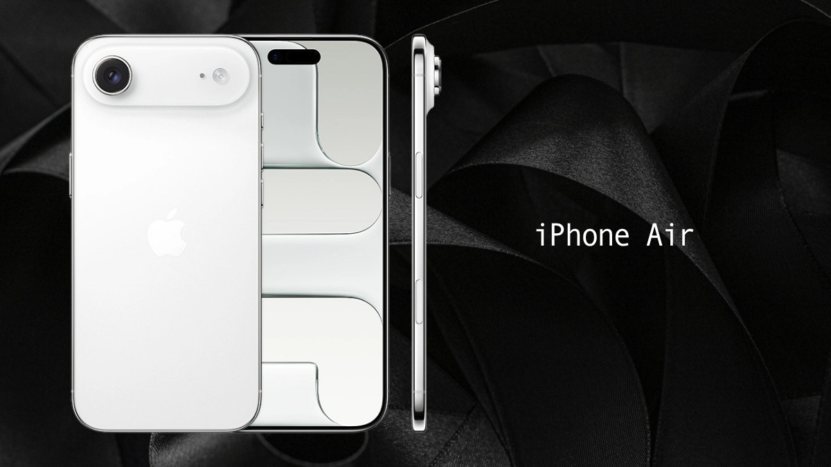 Phiên bản siêu mỏng iPhone 17 Air màu trắng mây