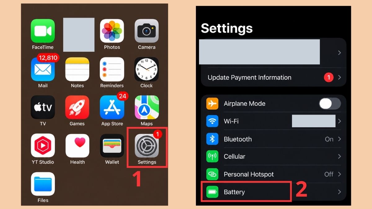 Hướng dẫn sạc iPhone 17 đúng cách tránh chai pin - bước 1