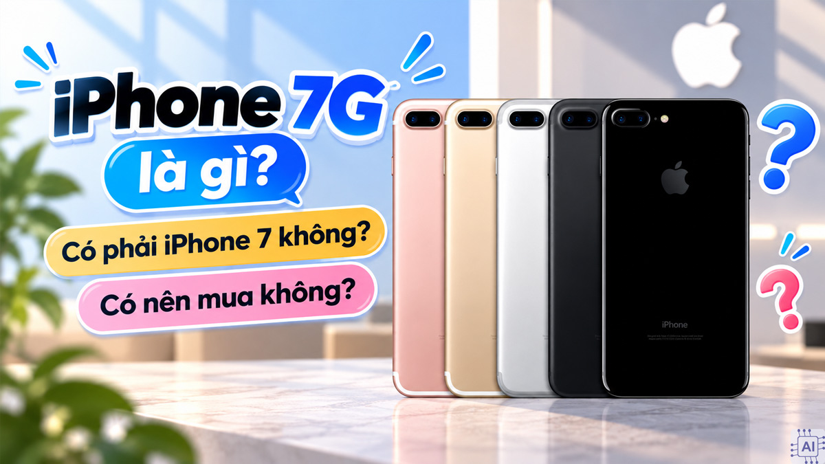 iPhone 7G là gì? Có phải iPhone 7 không? Có nên mua không?