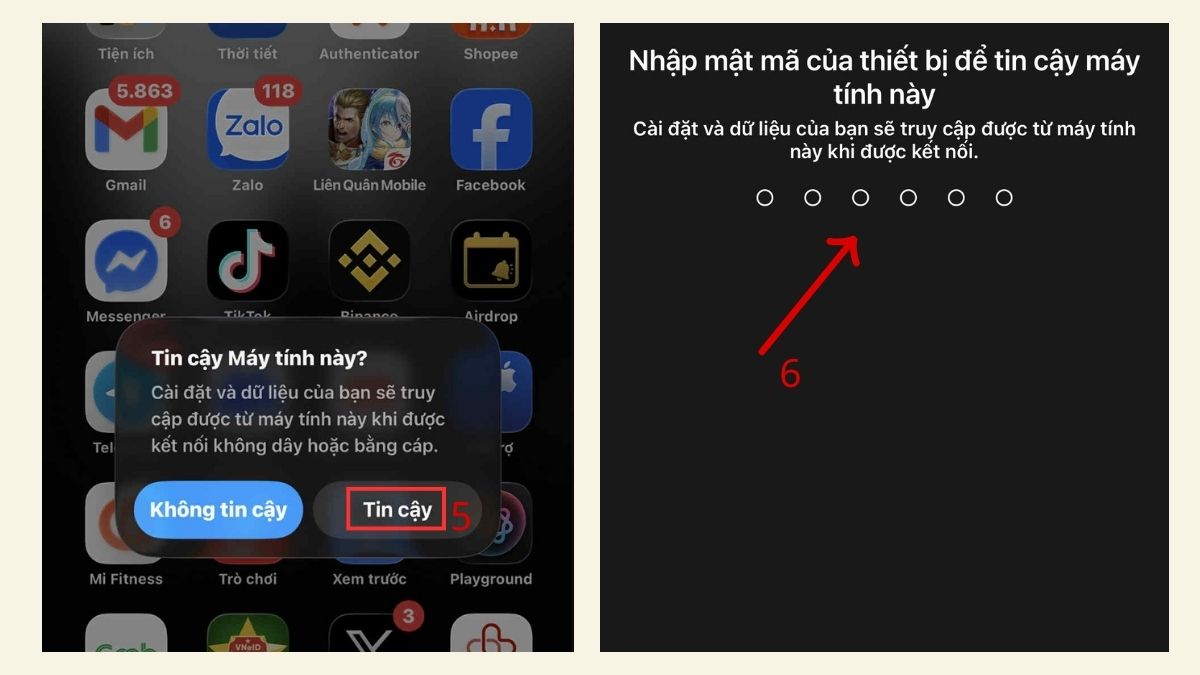 Khắc phục iPhone bị loạn cảm ứng bằng cách chế độ khôi phục - bước 3