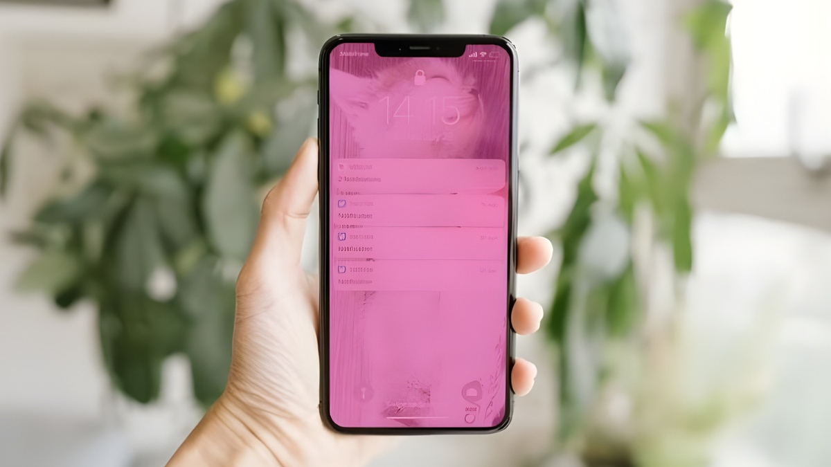 iPhone bị sọc màn hình do xung đột phần mềm