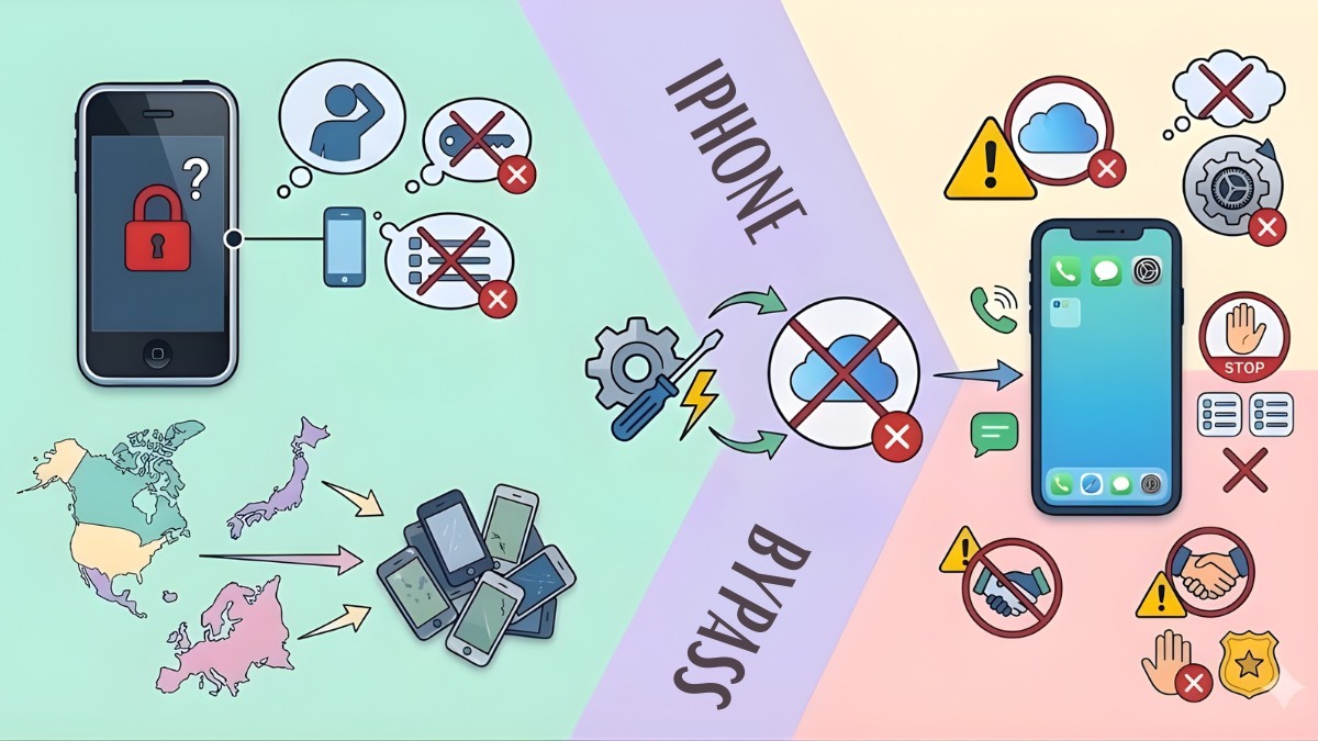Nguồn gốc xuất xứ của iPhone bypass