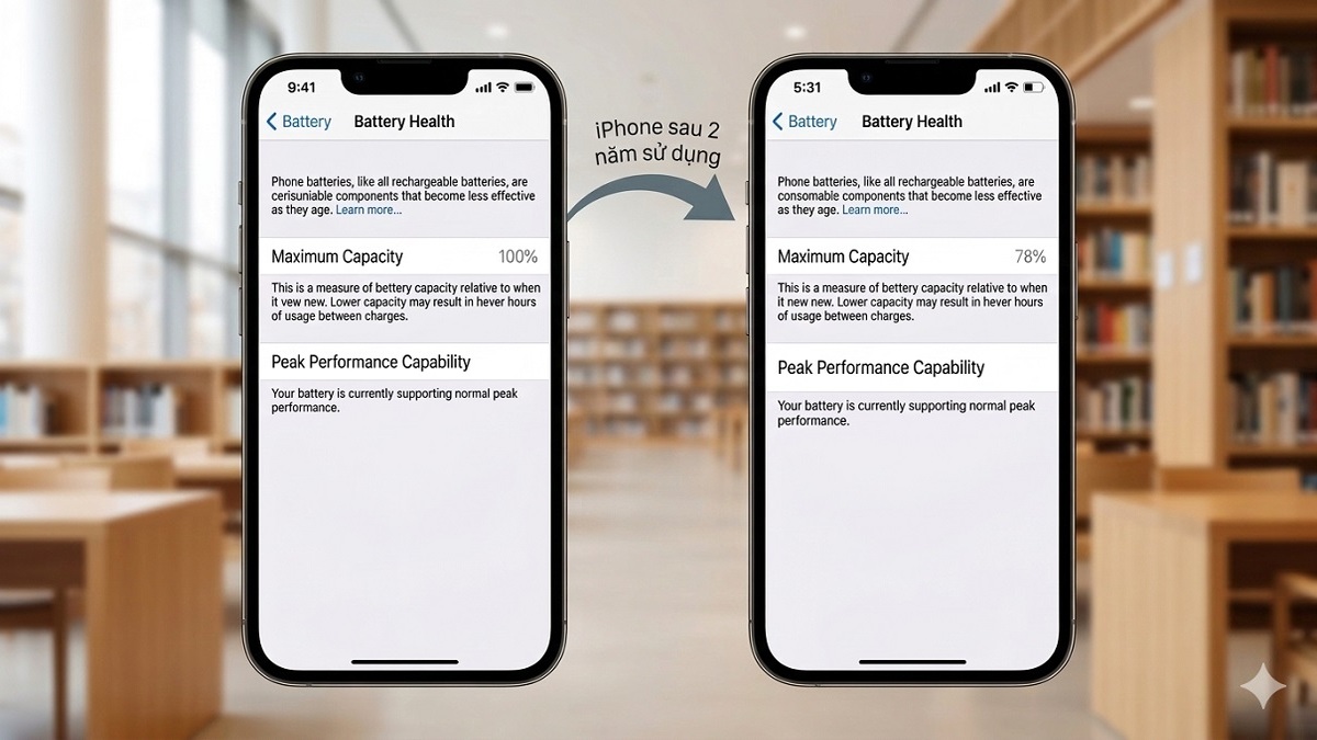 Giải đáp iPhone dùng bao lâu thì tụt pin