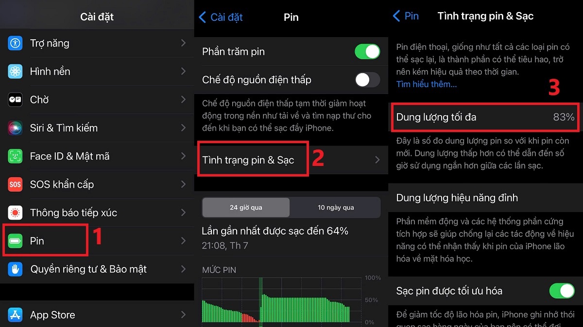 Cách kiểm tra dung lượng pin iPhone đơn giản