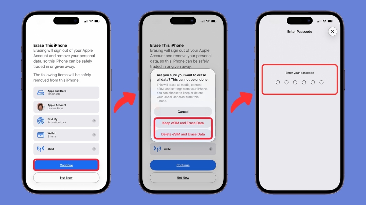Nhận biết iPhone dựng bằng cách kiểm tra iCloud - bước 3