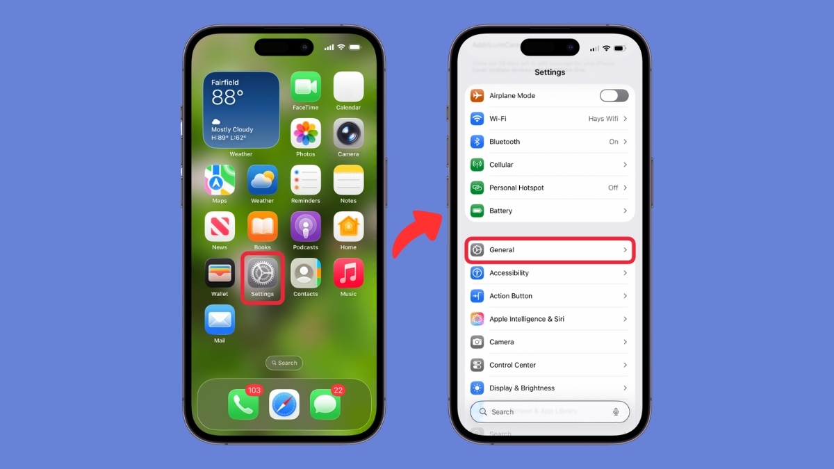 Nhận biết iPhone dựng bằng cách kiểm tra iCloud - bước 1