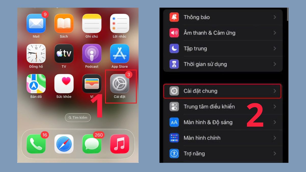 Kiểm tra iCloud của iPhone hàng trưng bày - bước 1