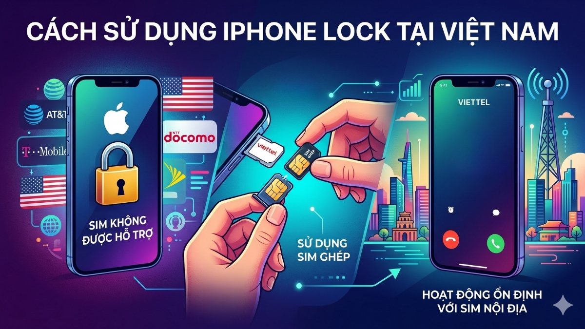 Cách sử dụng iPhone Lock