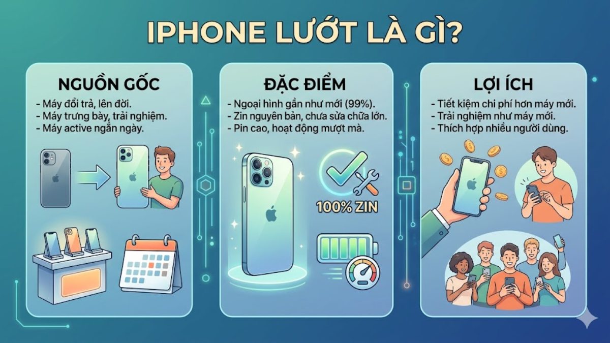 Tìm hiểu iPhone lướt