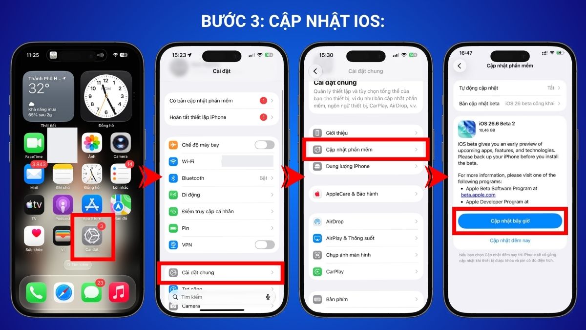 Cách khắc phục iPhone thông báo quan trọng về pin - bước 3