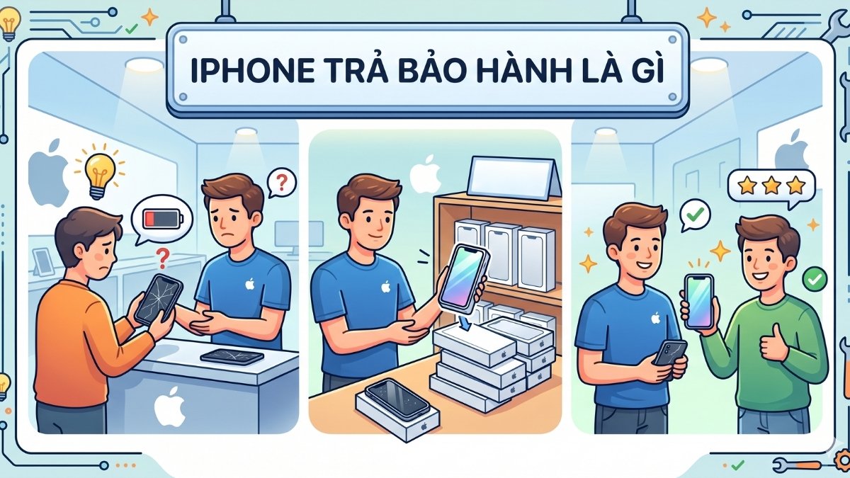 Tìm hiểu về iPhone trả bảo hành