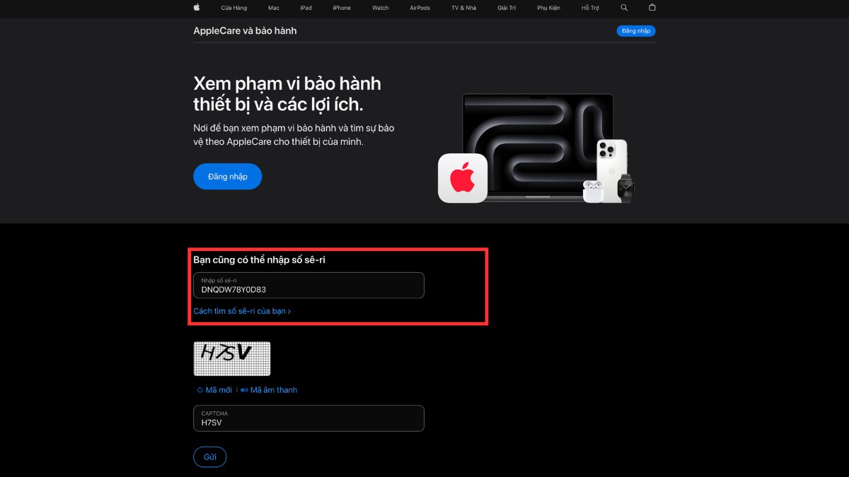 Cách kiểm tra iPhone trả bảo hành trước khi mua - kiểm tra IMEI - bước 3