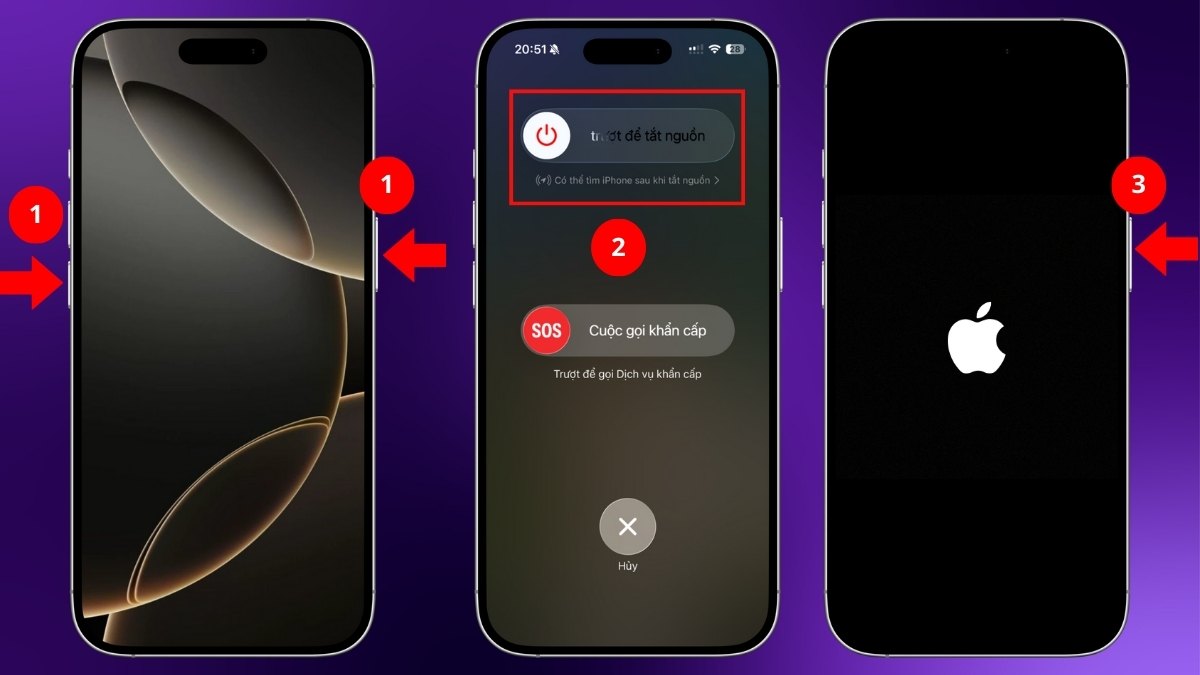 Khởi động lại iPhone không có nút home khi iPhone bị văng ứng dụng 
