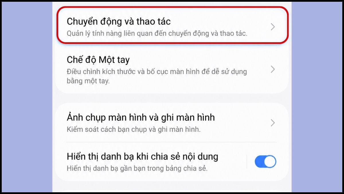 Cách khóa màn hình Samsung bằng chạm 2 lần tắt màn hình - bước 2