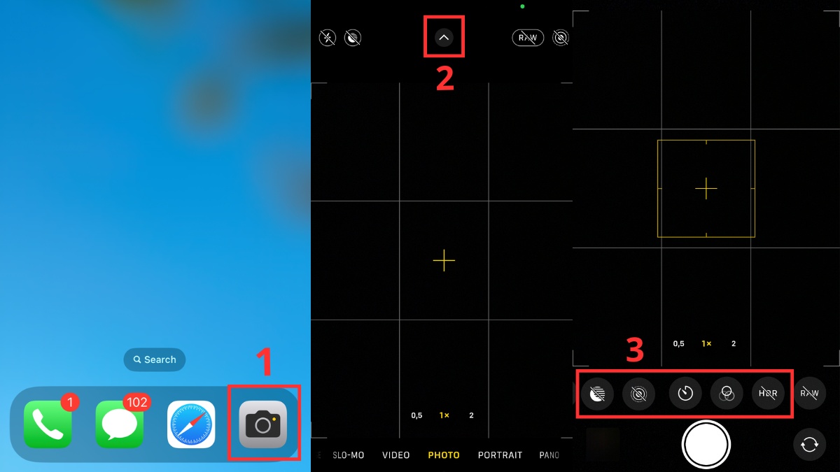 Cách khôi phục camera iPhone về mặc định bằng cách kiểm tra thủ công từng thông số