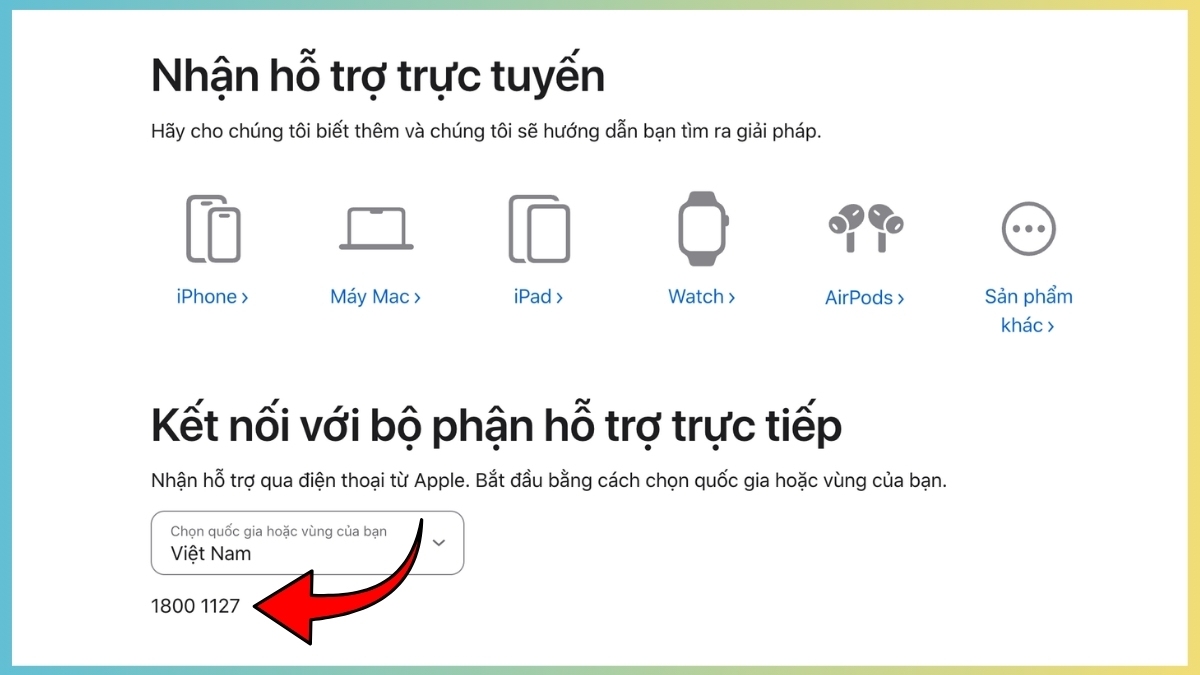 Liên hệ Apple khi không nhận được mã xác minh ID Apple