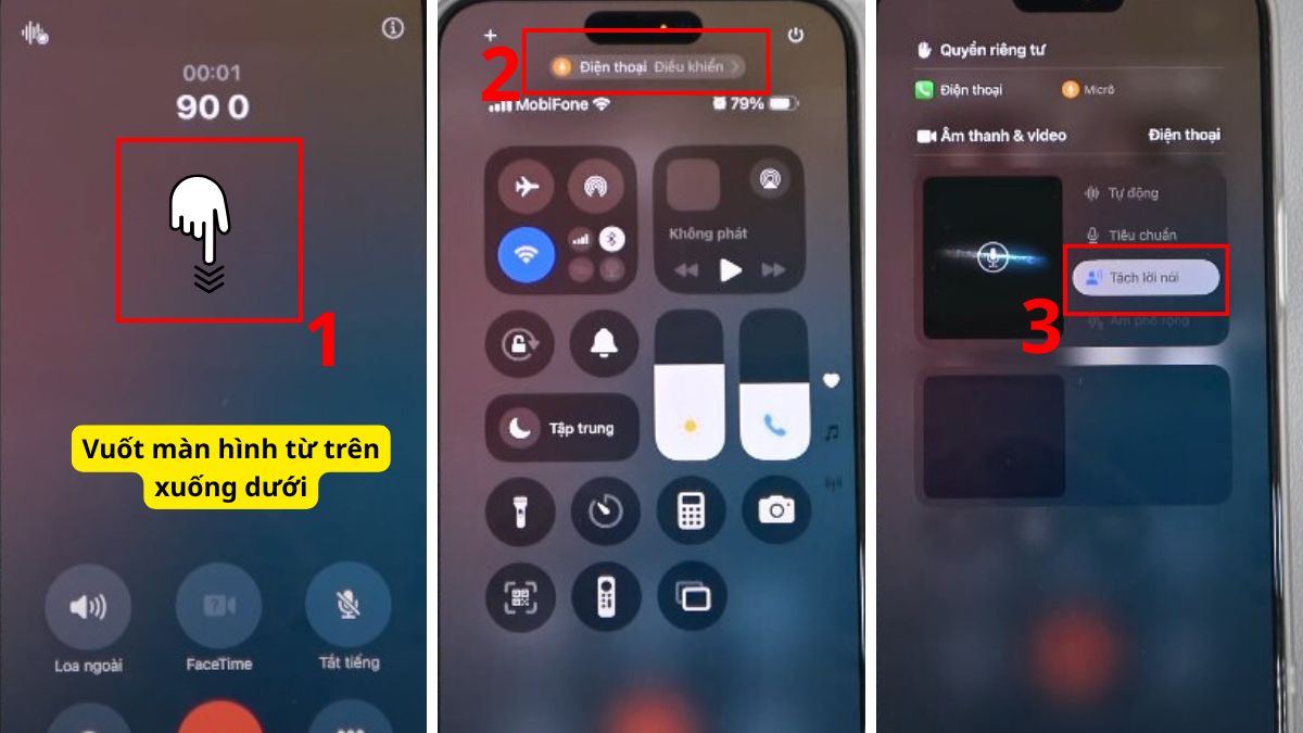 Cách bật khử tiếng ồn trên iPhone đơn giản