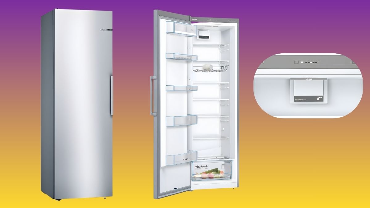 Kích thước tủ lạnh 1 cánh Bosch HMH.KSV36VI3P series 4