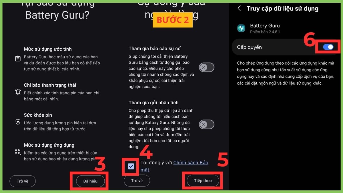 Sử dụng Battery Guru để kiểm tra độ chai pin điện thoại Android - bước 2