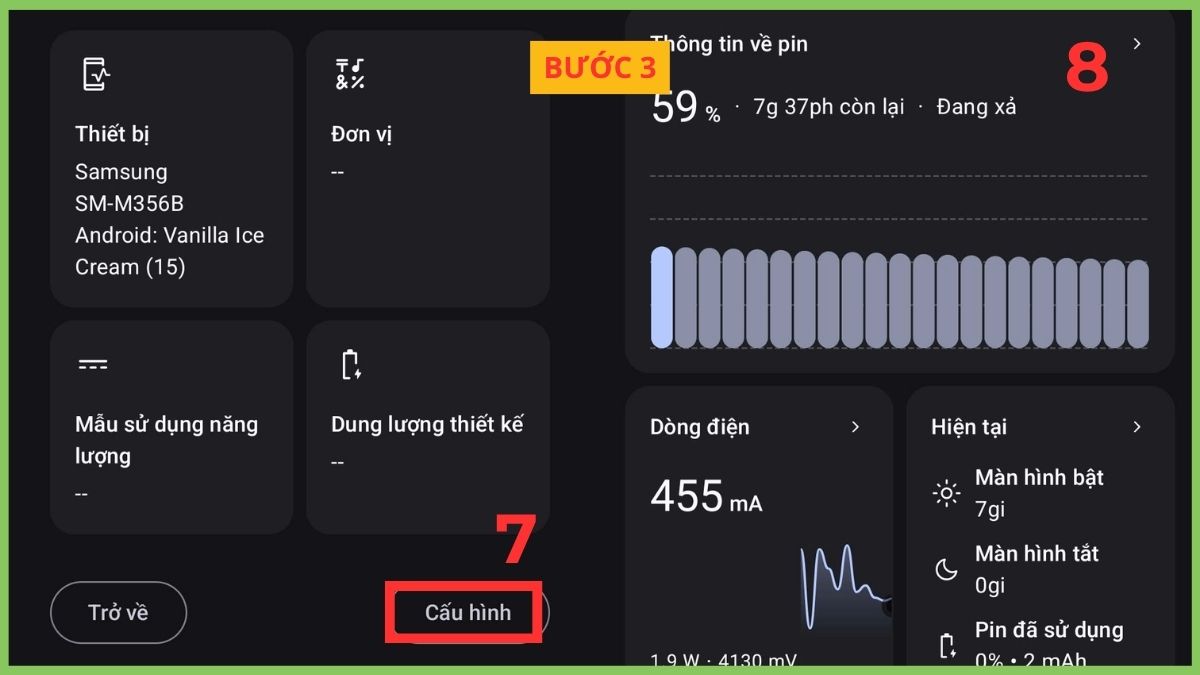 Sử dụng Battery Guru để kiểm tra độ chai pin điện thoại Android - bước 3