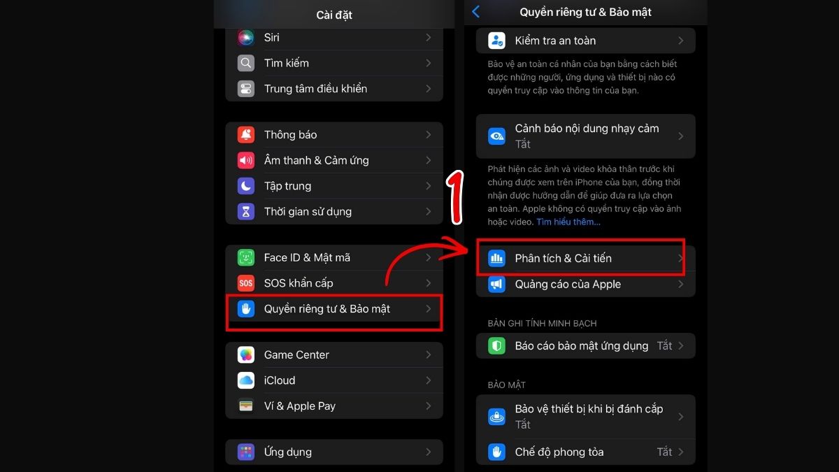 Cách kiểm tra iPhone cũ có bị Reset Counter - bước 1