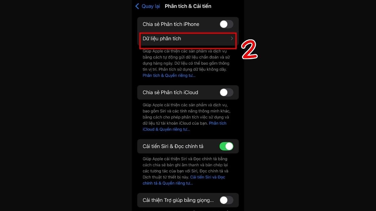 Cách kiểm tra iPhone cũ có bị Reset Counter - bước 2