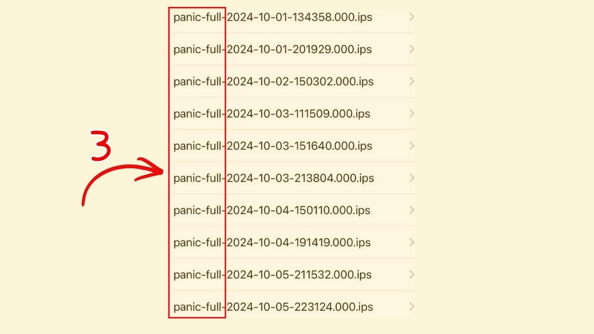 Cách kiểm tra iPhone cũ có bị Reset Counter - bước 3