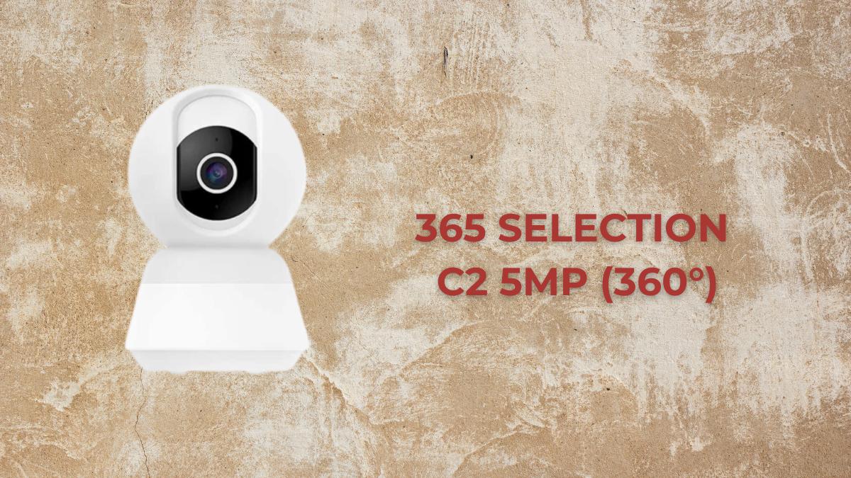 Mẫu camera trong nhà 365 Selection C2 5MP (360°)