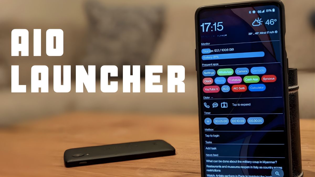AIO Launcher cho Android với cấu hình đủ mạnh