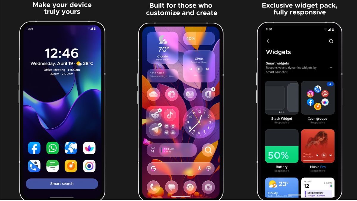 Smart Launcher 6 là mẫu Launcher mượt cho Android