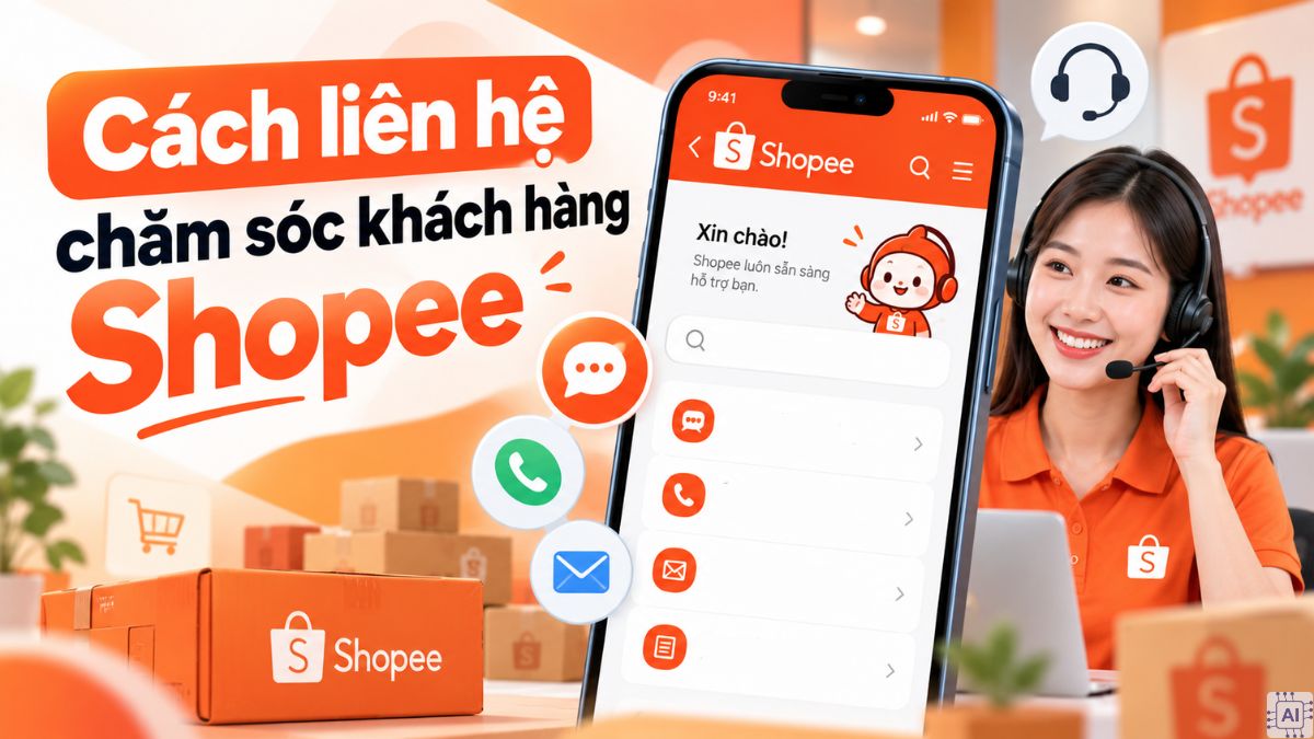 Cách liên hệ chăm sóc khách hàng Shopee nhanh chóng