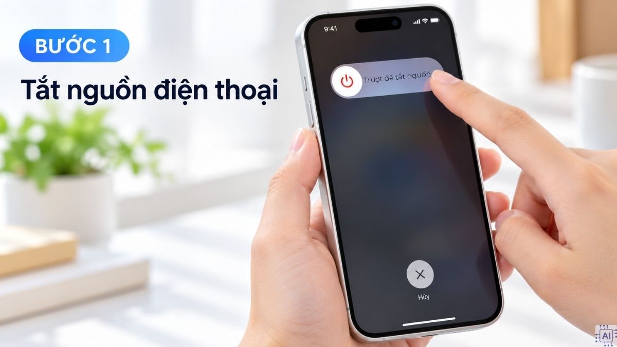 Vệ sinh màng loa đúng cách để khắc phục loa iPhone 17 Pro Max - bước 1