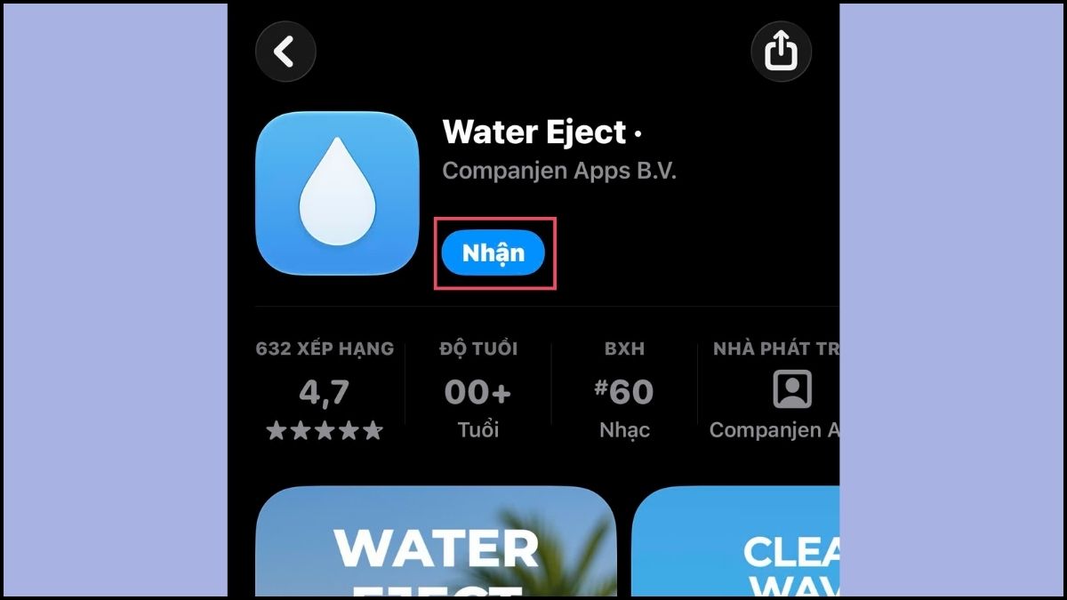 Dùng phím tắt Water Eject đẩy nước để khắc phục loa iPhone 17 Pro Max - bước 1