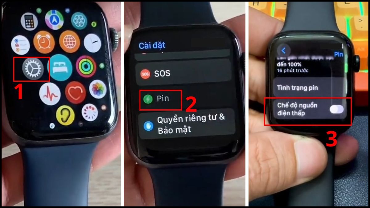 Khắc phục lỗi thời lượng pin kém trên Apple Watch