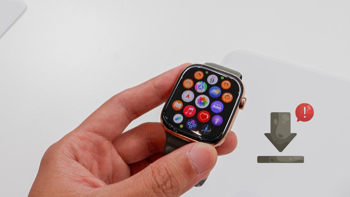 Lỗi không tải xuống các ứng dụng trên Apple Watch