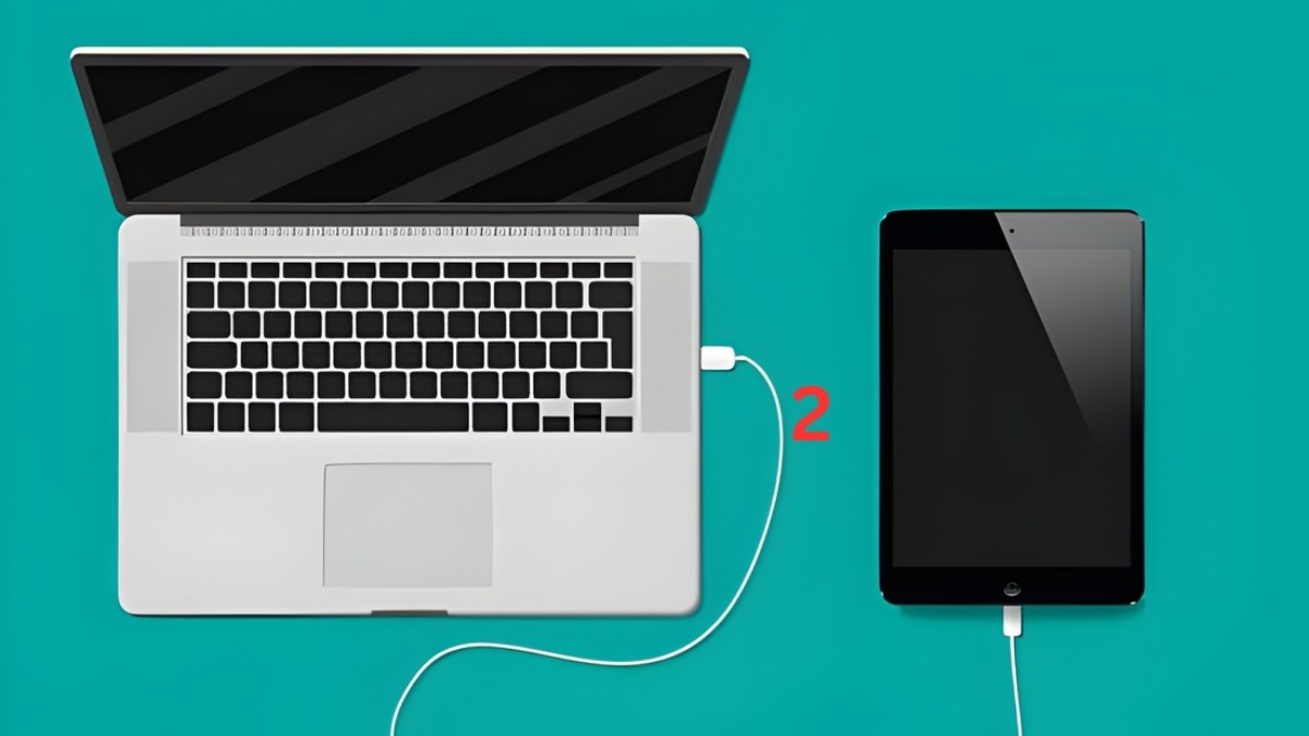 Xử lý lỗi iPad bị treo táo bằng cách dùng iTunes - bước 1,2