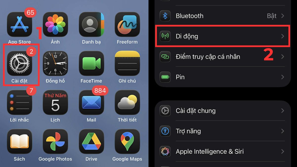 Cách chuyển vùng Singapore trên iPhone - bước 1