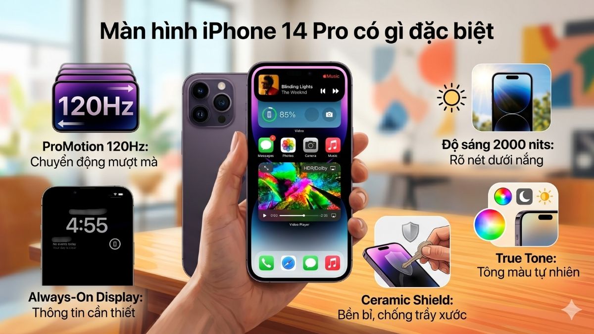 Điểm đặc biệt của iPhone 14 Pro