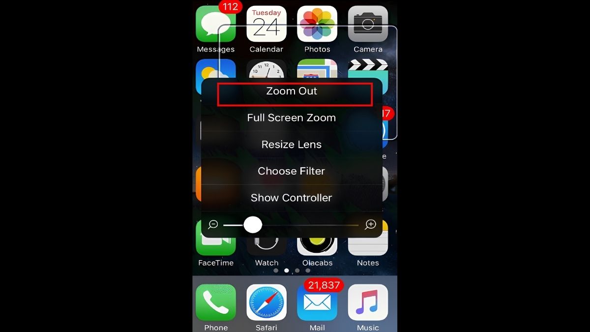Cân nhắc dùng tính năng Zoom trên iPhone